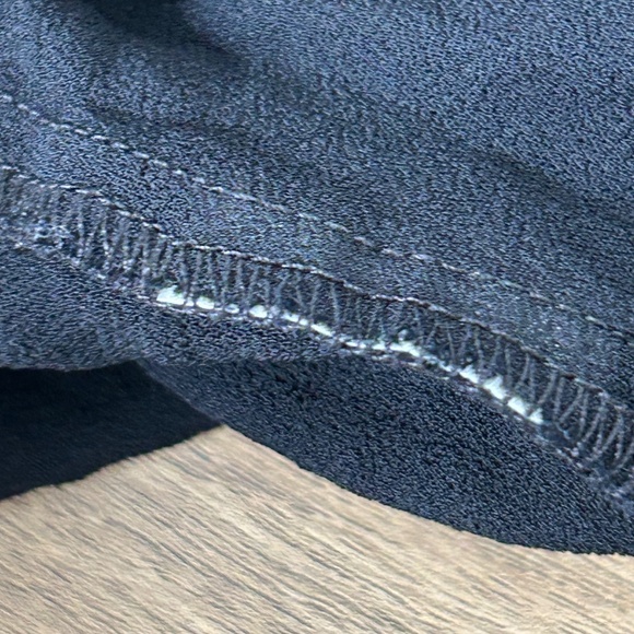 Reformation Ottessa Dress Black Long Sleeve Front Cutout Mini Dress Small - Picture 8 of 9